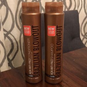 Brazilian Blowout Açaí Anti-Frizz Shampoo Cond NEW